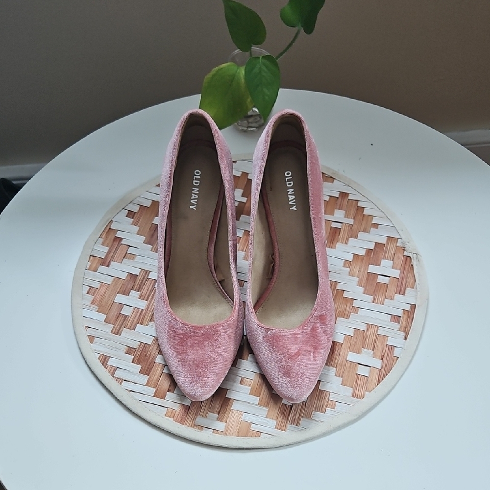 Old Navy Pink Velvet Women's Shoes